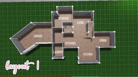 bloxburg house layout 1 story - Amada Christianson