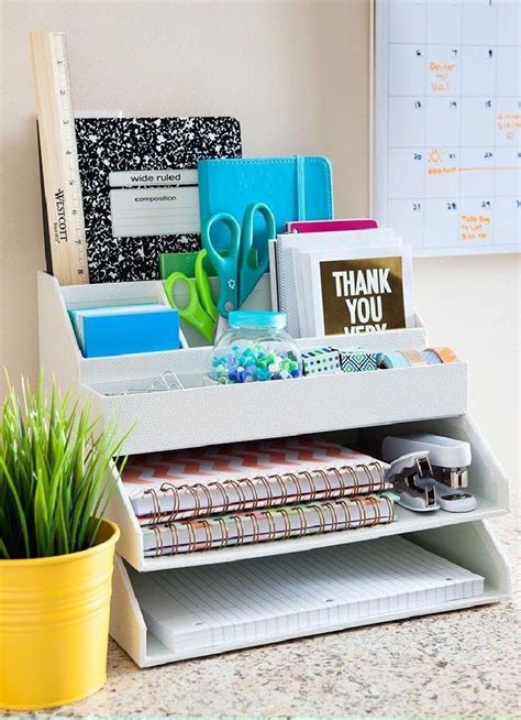 10+ Neat Desk Organization Ideas