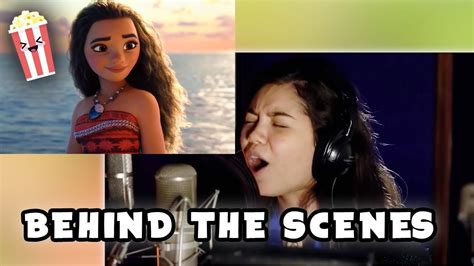 Moana ~ BEHIND THE SCENES ~ Live action Moana songs ~ Kids' Movie ...