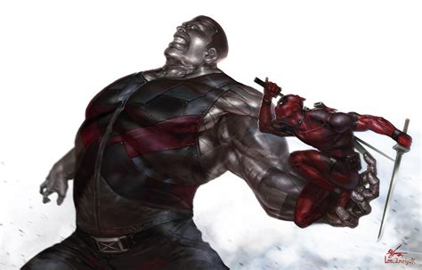 ArtStation - Colossus X Deadpool, InHyuk Lee | Colossus, Deadpool ...