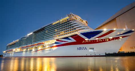 P&O Cruises : Arvia quitte le chantier naval | Cruising Journal