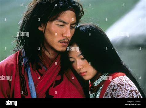 CHANG CHEN & ZHANG ZIYI CROUCHING TIGER HIDDEN DRAGON (2000 Stock Photo ...