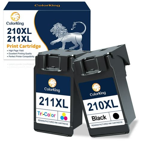 210 and 211 Ink Cartridges for Canon Used in PIXMA MP240 MP230 MP480 ...