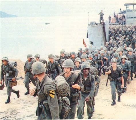 1st. Cav. arriving 1965 | Vietnam war, Vietnam, Vietnam vets