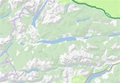 MICHELIN Loch Rannoch map - ViaMichelin