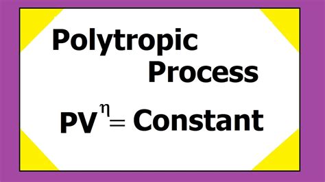 Polytropic Process - YouTube