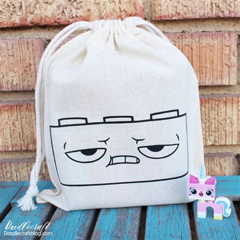 Doodlecraft: Lego Unikitty Cartoon: Richard the Brick Bag!