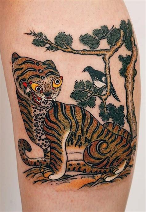 The Various Meanings Of Tiger Tattoo Designs