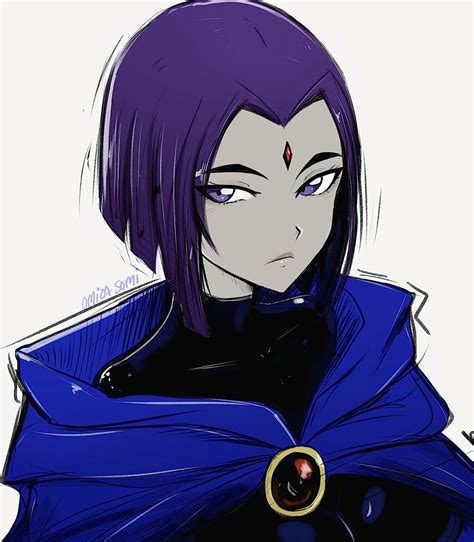 Raven Teen Titans Go, Teen Titans Fanart, Raven Fanart, Starfire And ...