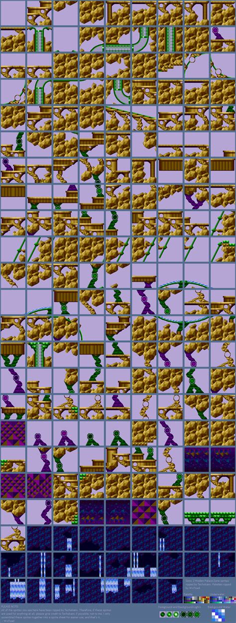 Genesis / 32X / SCD - Sonic the Hedgehog 2 - Hidden Palace Zone - The ...