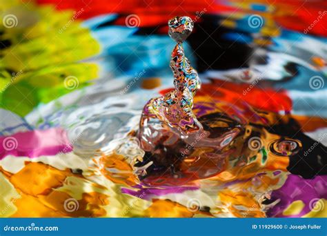 Water Drop Sculpture. stock photo. Image of collision - 11929600