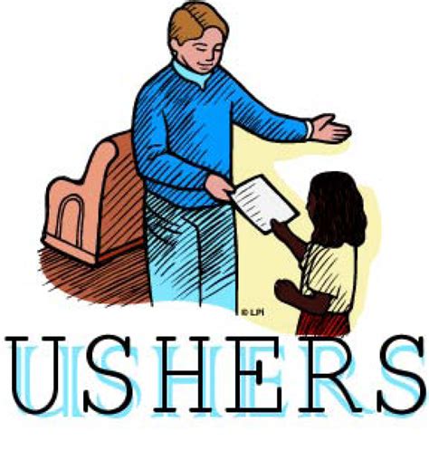 Usher Information. - St Paul Lutheran Wisner