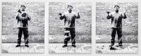 Ai Weiwei: "Dropping a Han Dynasty Urn", 2015, LEGO bricks (from the ...