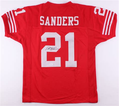 Deion Sanders Signed Jersey (JSA COA) | Pristine Auction