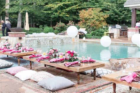 Glamorous Girls Night -Pretty Poolside Party in Leesburg! - Paisley ...