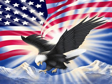 Cool USA Flag Eagle Wallpapers - Top Free Cool USA Flag Eagle ...