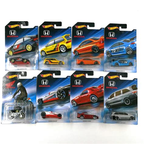 Hot Wheels Car Collector's Edition Honda 70th Anniversary Metal Diecast ...