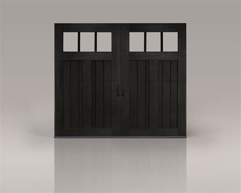 A Stylish Upgrade With Black Garage Doors With Windows - Garage Ideas