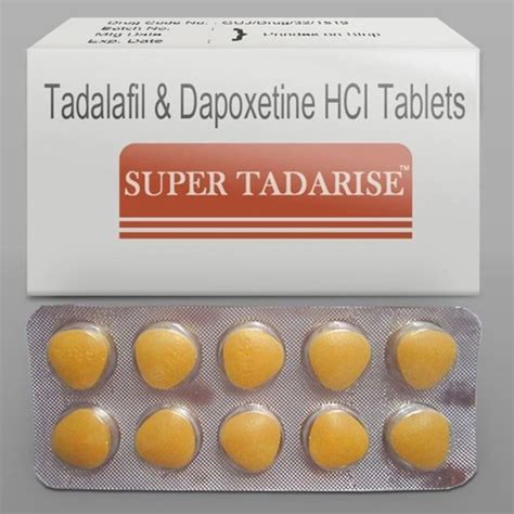 Tadalafil & Dapoxetine Tablets at Rs 250/stripe in Nagpur | ID: 27505526648