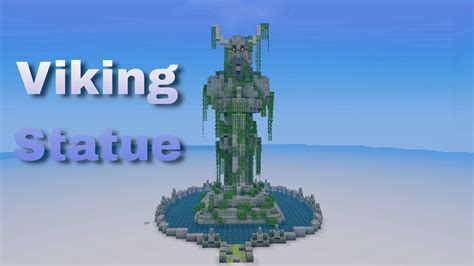 How to Build a Viking Statue in Minecraft - YouTube