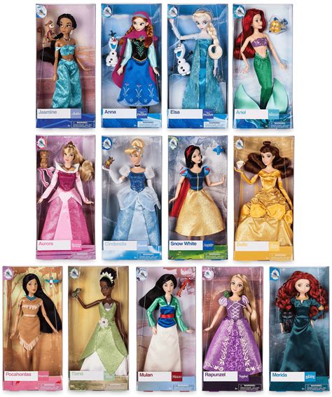 Dolls Disney Exclusive Princess Classic Doll Collection 11 Dolls:Snow ...