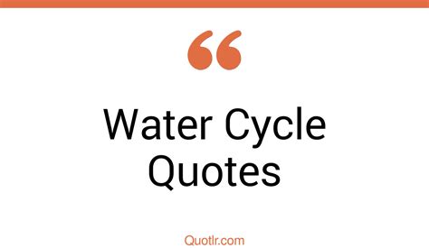 19+ Eye-Opening Water Cycle Quotes That Will Inspire Your Inner Self