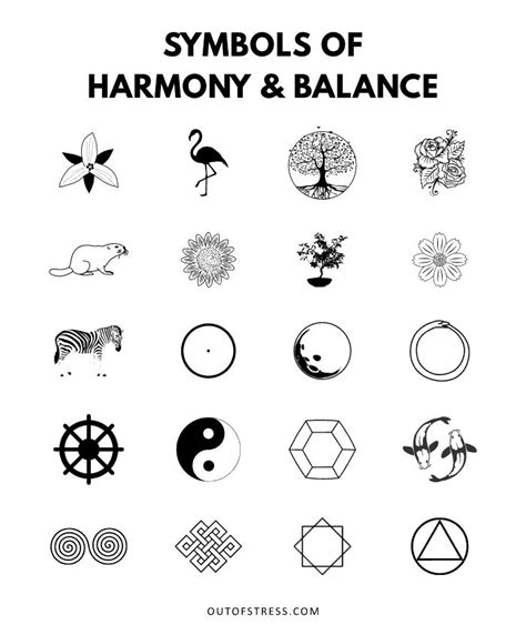 34 Symbols of Balance & Harmony in 2023 | Harmony tattoo, Balance ...