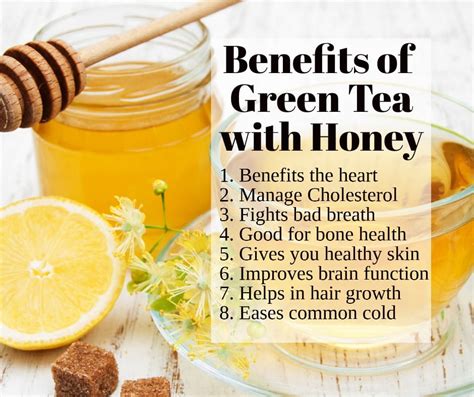 8 Benefits of Green Tea with Honey - IOWAY Bee Farm