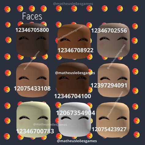 Faces no brookhaven | Roblox codes, Bloxburg decal codes, Coding