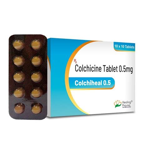 Colchicine Tablets at Rs 40/strip | kamrej chowk | Surat | ID: 25454195662