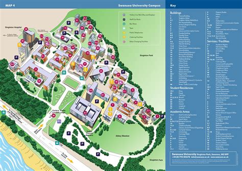 Map campus by Swansea University Students' Union - Issuu