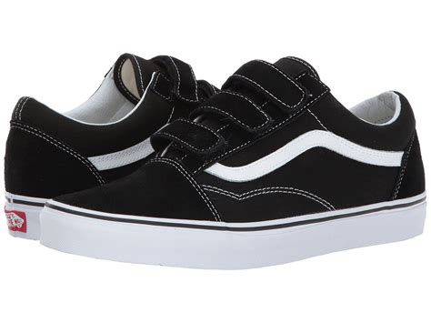 Lyst - Vans Old Skool V ((suede/canvas) Black/true White) Men's Skate ...