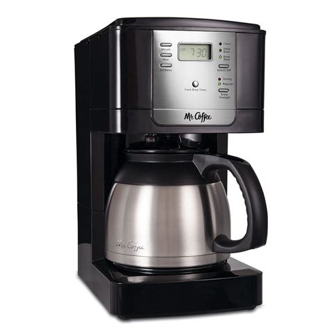 Mr. Coffee 8 Cup Thermal Programmable Stainless Steel Coffee Maker ...