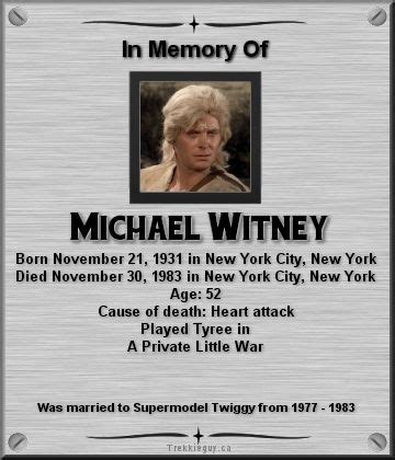 Michael Witney | Star trek actors, Star trek crew, Star trek images