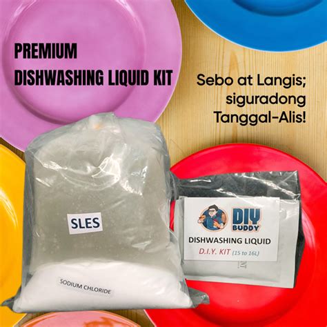 DISHWASHING LIQUID DIY KIT (Yields 15 to 16 Liters) | Lazada PH