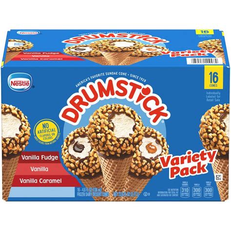 Drumstick Ice Cream Cones Variety Pack (4.6 fl oz) - Instacart