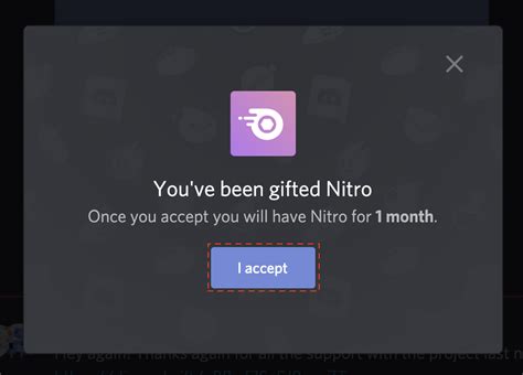 Claiming a Nitro Gift FAQ – Discord