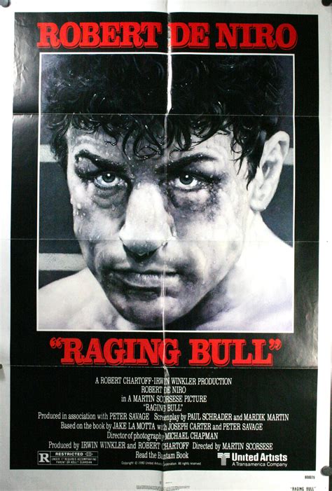 RAGING BULL, Original Vintage Movie Poster - Original Vintage Movie Posters