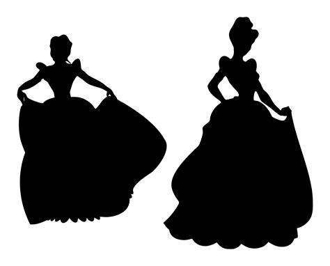 Free Disney Princess Silhouette Printables Free Printable Templates ...