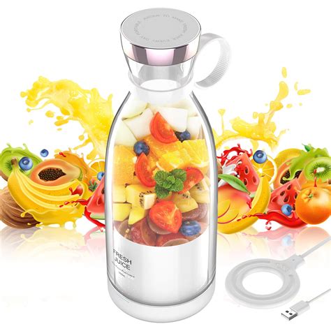 Portable Blender, Electric Blender Bottle Juicer Cup, Personal Blender ...