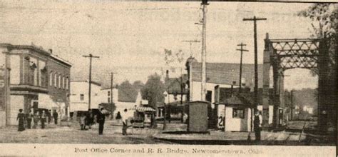 View from Post Office - Bridge and Canal St - Newcomerstown, OH ...