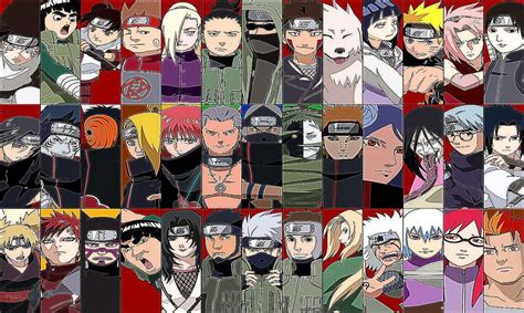 Desktop Naruto All Characters Wallpapers - Wallpaper Cave