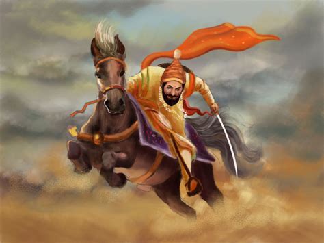 Buy Shivaji Maharaj Wallpaper for Wall Online in India - Magic Decor