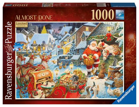 Ravensburger Christmas Limited Edition 2023 Almost Done 1000 Piece ...