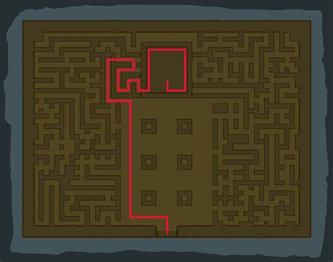 Botw Lomei Labyrinth Map