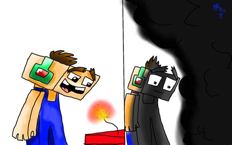 First Minecraft drawing noob by Mk2nd on DeviantArt