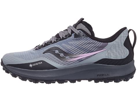 Saucony Peregrine 12 GTX Women's Shoes Alloy/Quartz - Running Warehouse ...