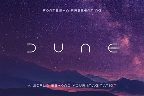 Dune Font Free Download | FontSwan