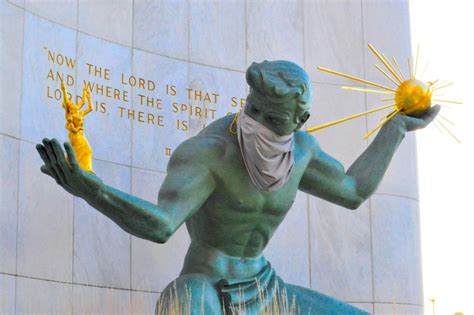 On this day in 1958: The Spirit of Detroit statue is formally dedicated ...