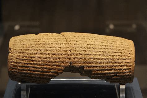 The Cyrus Cylinder – Drive Thru History®: 'Bible Unearthed'